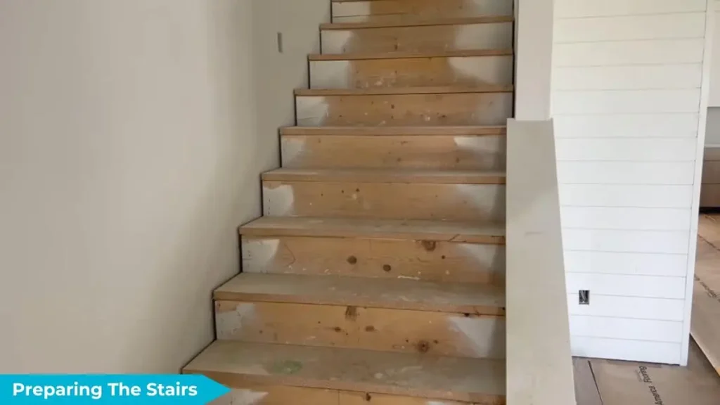 Preparing The Stairs to Install Vinyl Plank