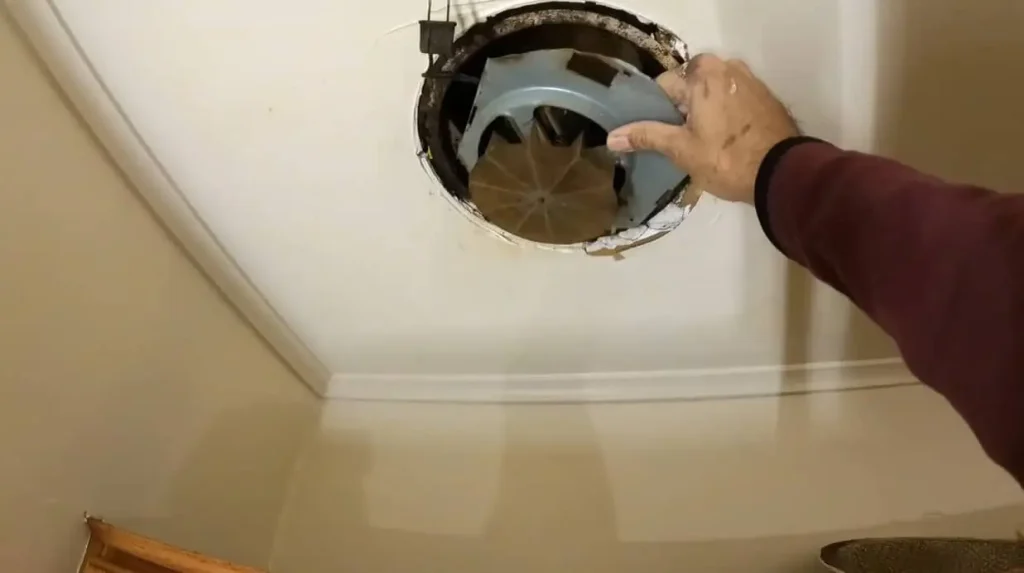 Removing the Old Fan