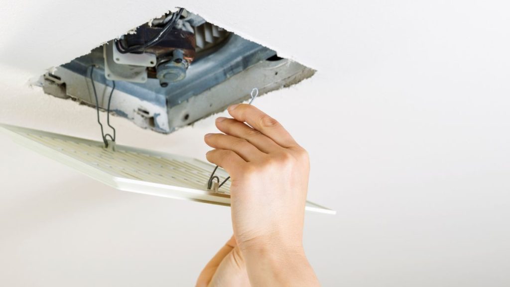 Venting A Bathroom Fan Through The Roof