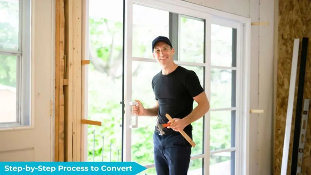 Process to Convert Garage Door to Sliding Glass