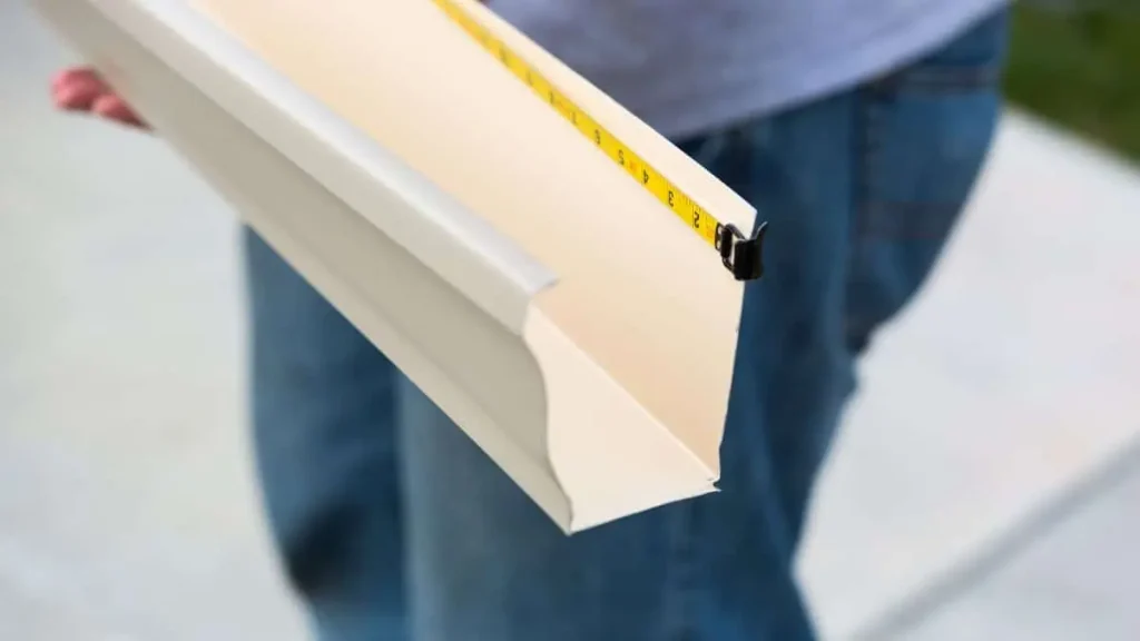 Measure The Length Of The Gutter