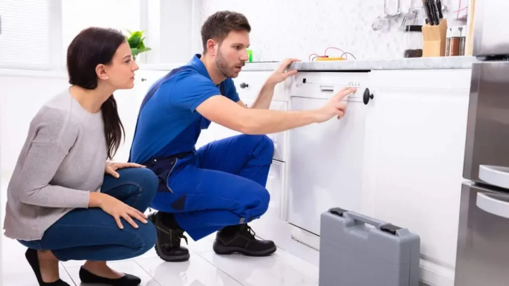 Professional Dishwasher installation