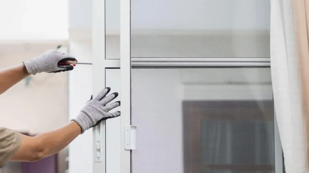 Removal of the Sliding Glass Door