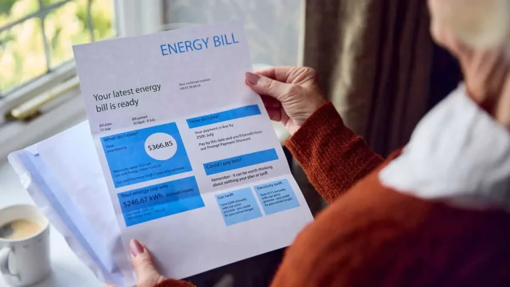 Reduction In Energy Bills