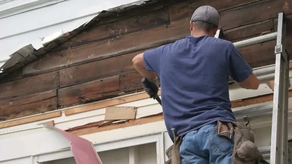 Removing Old Siding